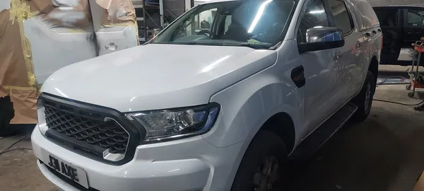 Ford Ranger fully restored after collision repair