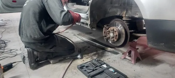 Paint finishing work