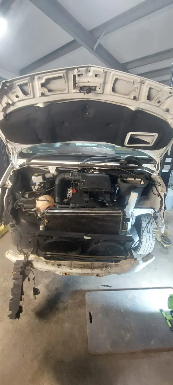 Mercedes Sprinter fully repaired after collision