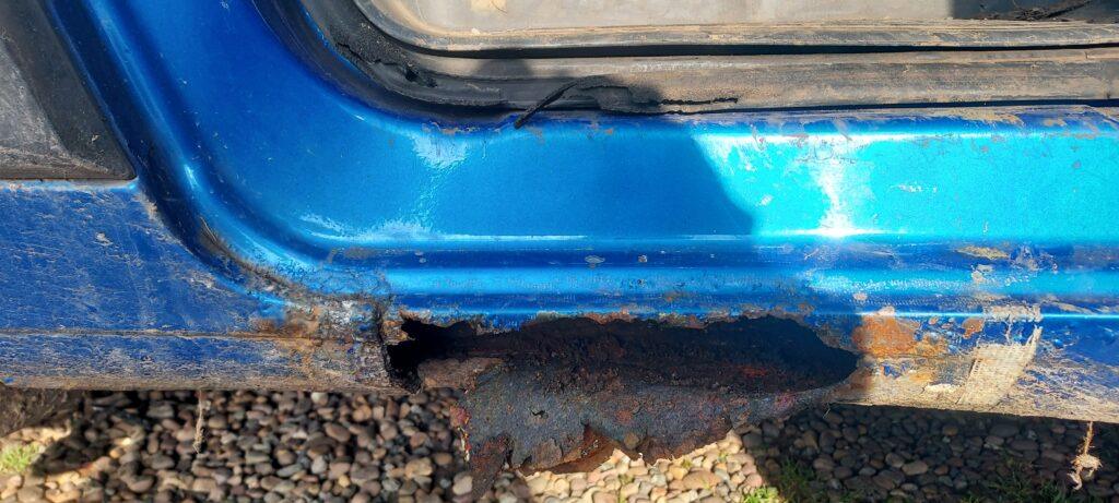 Peugeot Boxer Horsebox Structural Rust Remediation - Peugeot Boxer Horsebox repair case study
