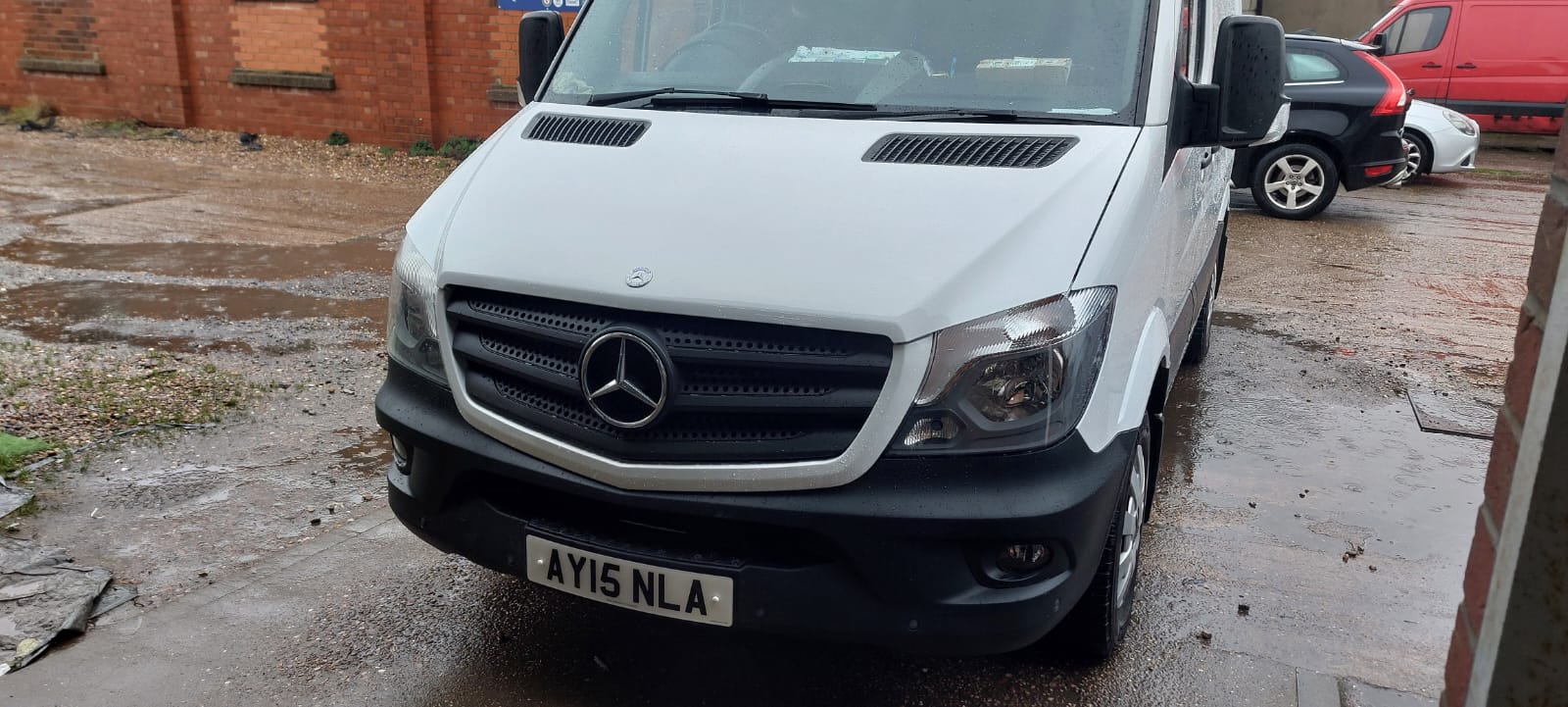 Front-End Collision & Bumper Repair for Mercedes-Benz Sprinter - Mercedes-Benz Sprinter repair case study