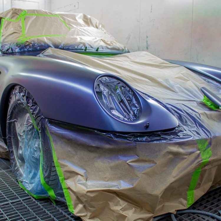 Professional paint shop