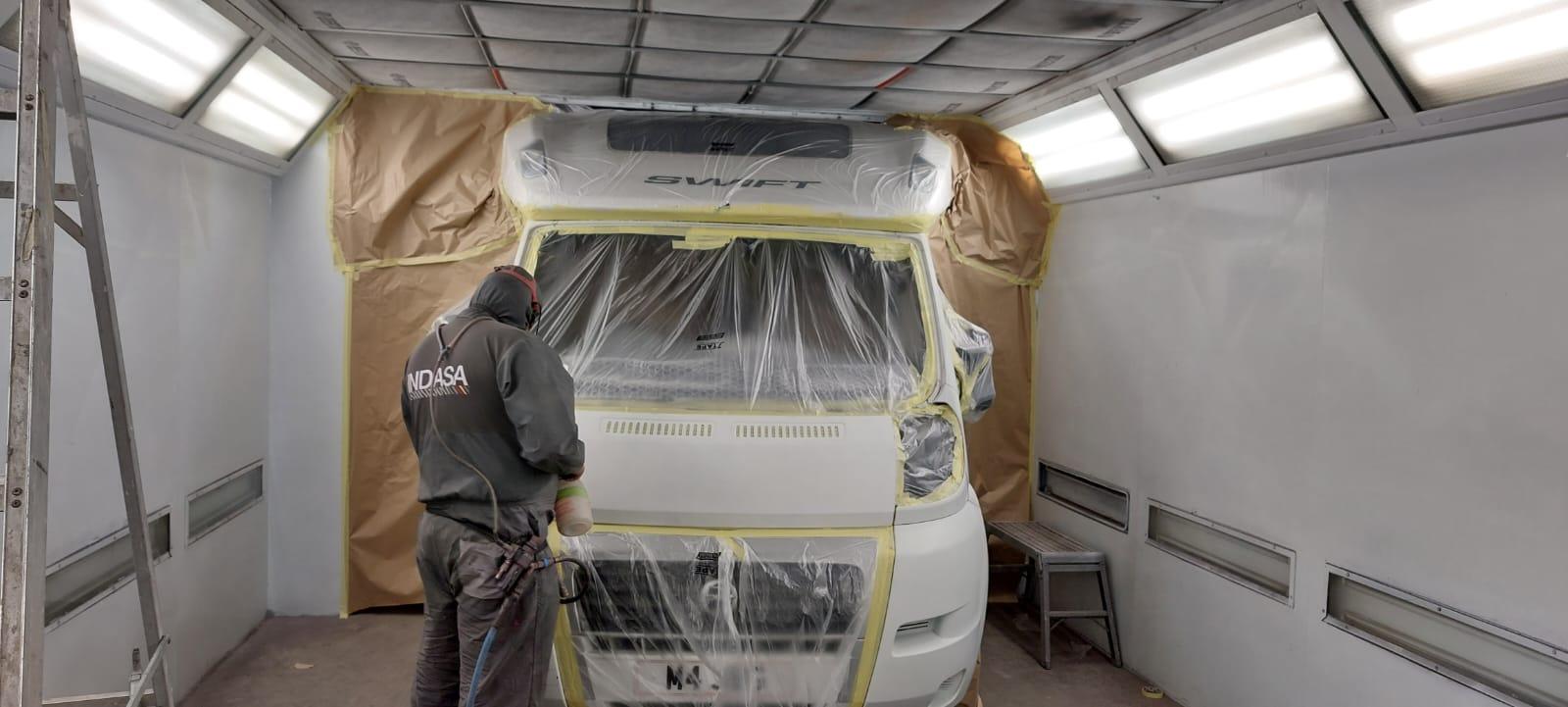 Caravan Accident Repairs - professional vehicle repair service at CPRS Grimsby