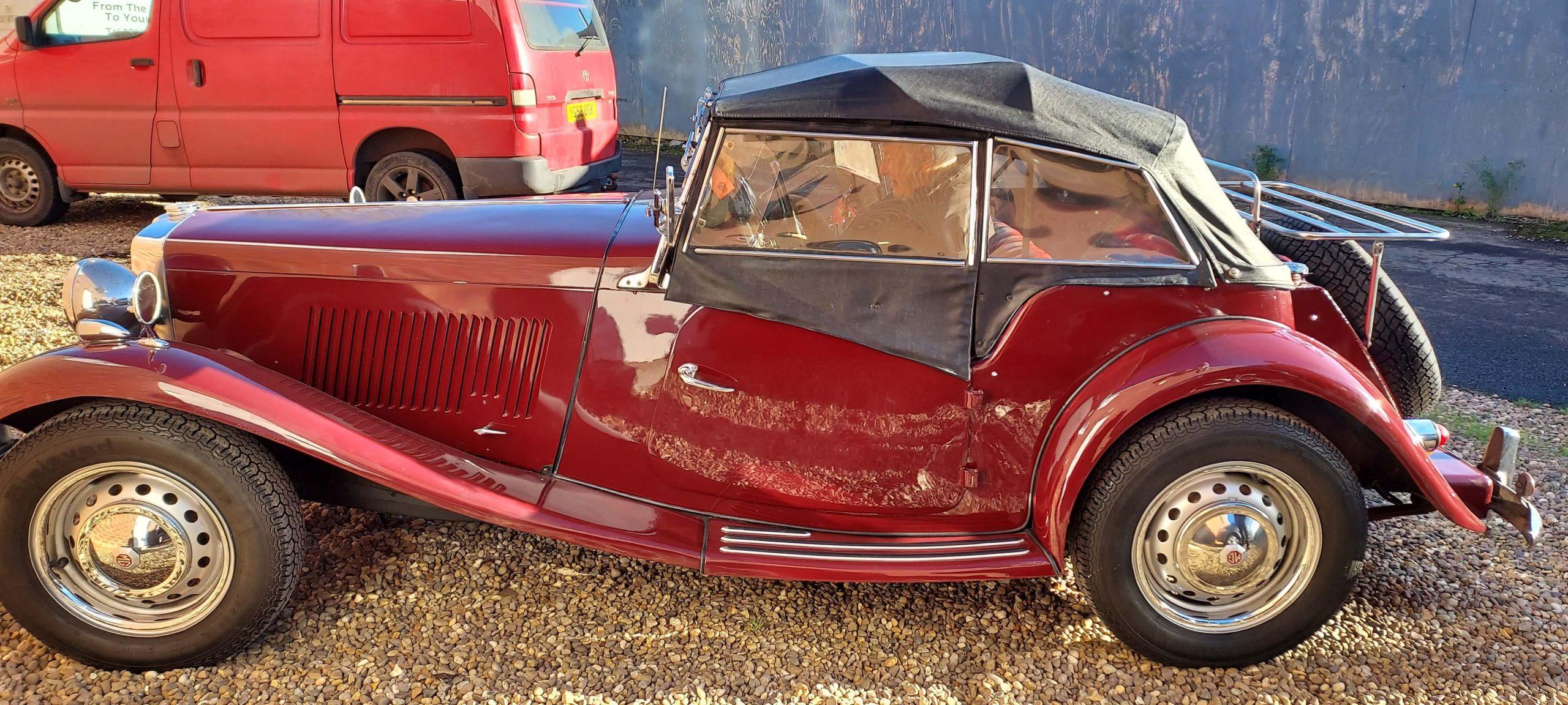 Classic Car Restoration - professional vehicle repair service at CPRS Grimsby